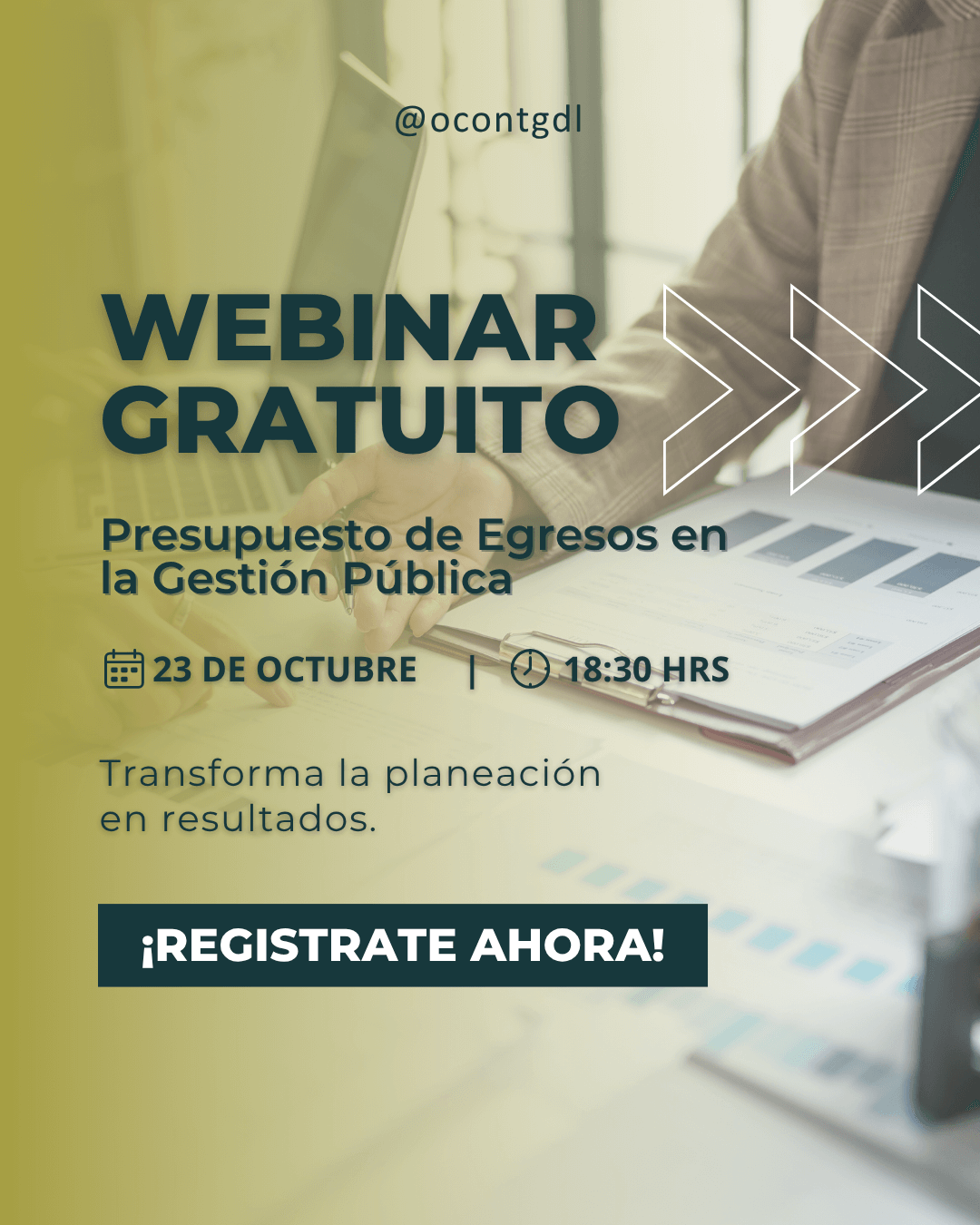 Imagen del webinar: Presupuesto de egresos